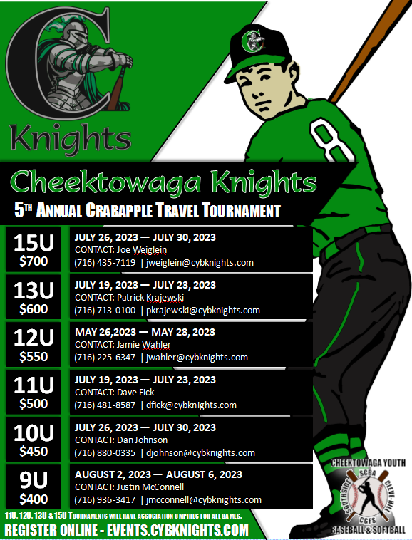 Cheektowaga Knights Travel Baseball